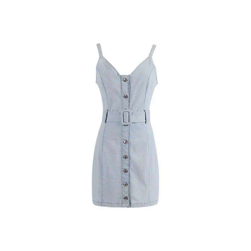 FOREVER 21 Dress Women's Light Blue-0