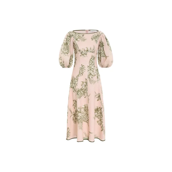 Zimmermann Short-Sleeved Dresses Women's Pink-0