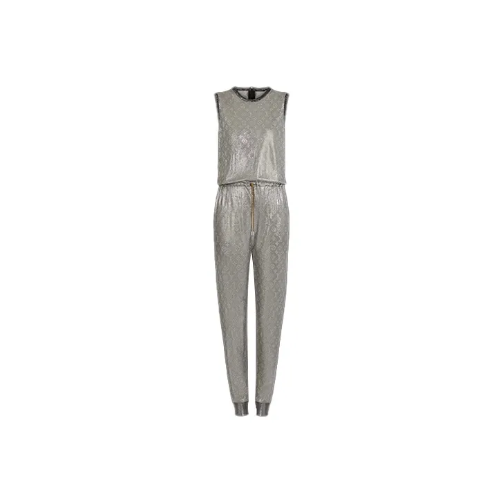 LOUIS VUITTON New Quarterly Products Of LV Jumpsuits Women's Silver-0