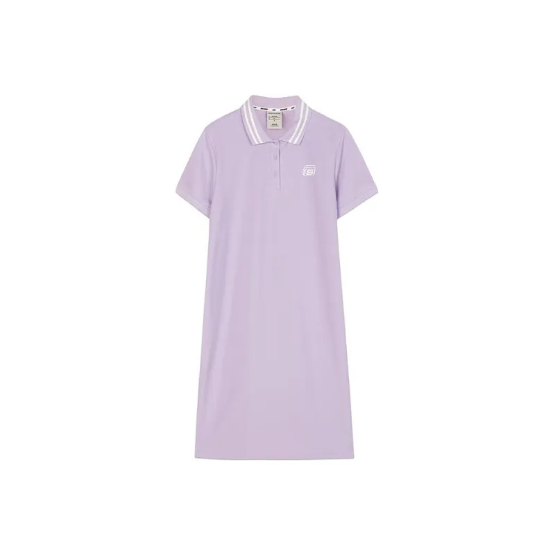 Skechers Colorful Short-Sleeved Dresses Women's-1