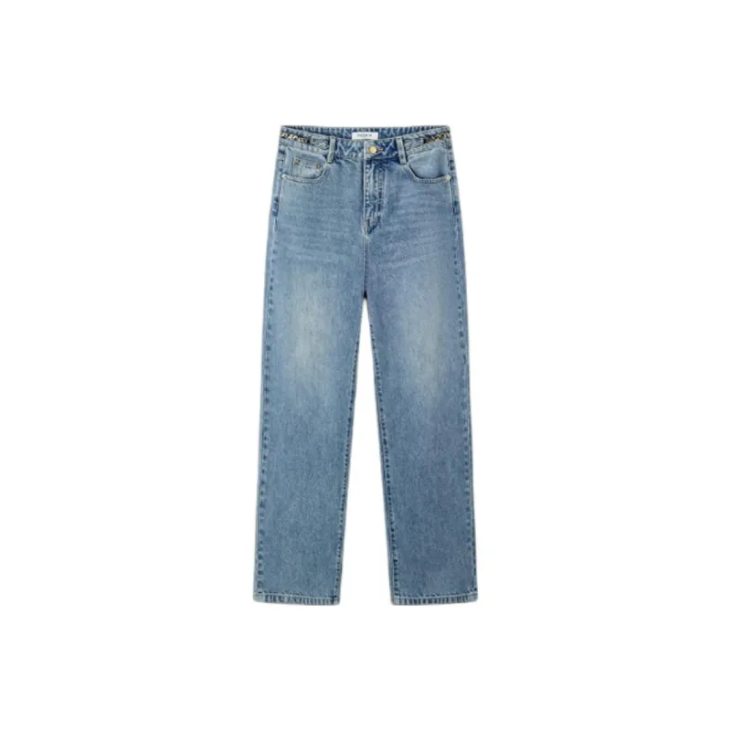 DEGAIA SS25 Jeans Women's Vintage Denim-0