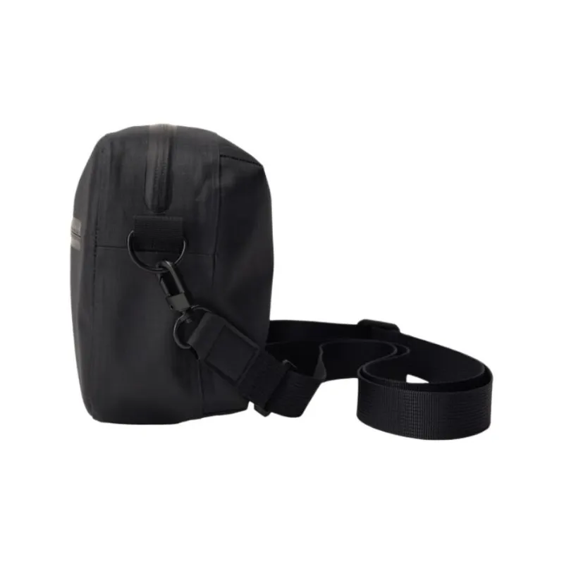 KOLON SPORT Fabric Shoulder Bag, Crossbody Bag Unisex Black-2