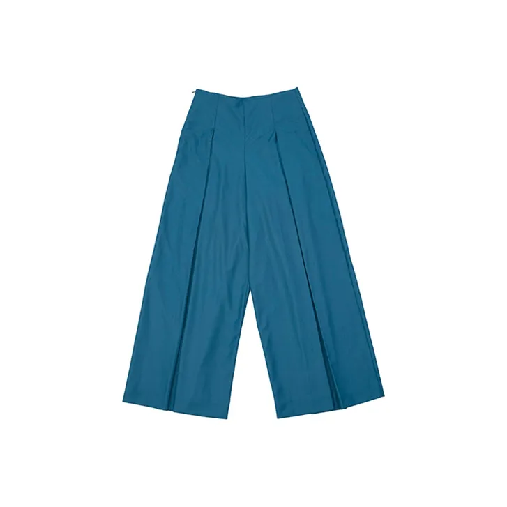 D. MARTINA QUEEN Suit Trousers Women's Royal Blue-0