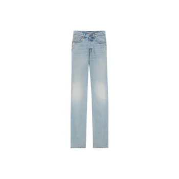 SAINT LAURENT FW24 Jeans Women's Blue