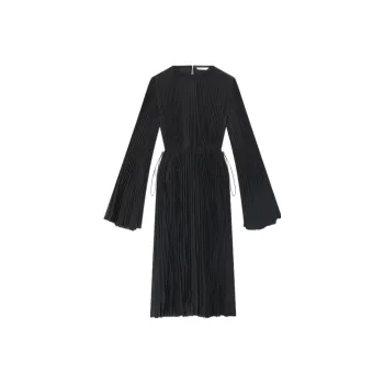 Balenciaga FW22 Long Sleeved Dresses Women's Black
