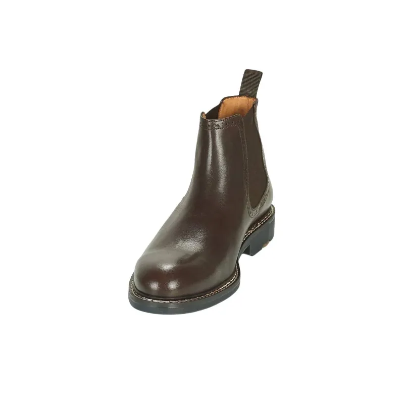 PELLET RAYMOND Ankle Length Chelsea Boots Men's Brown-1