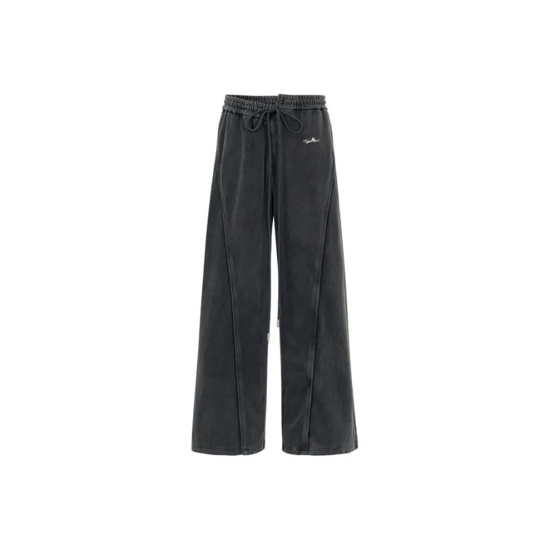 Three Quarters Casual Pants Women's Dark Gray-0