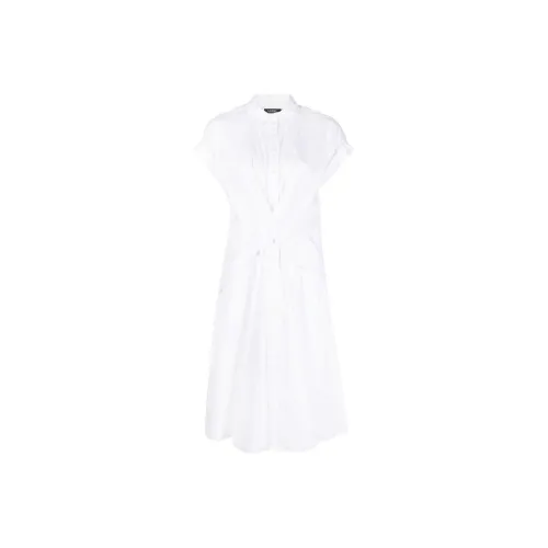 Polo Ralph Lauren Short Sleeved Dresses Women's White