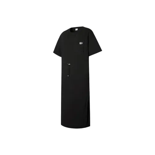 PUMA Short Sleeved Dresses Women's Black