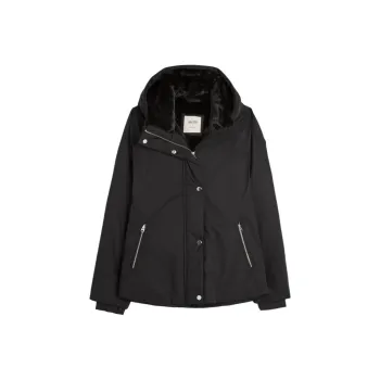 Hollister Puffer Jacket Women's Black