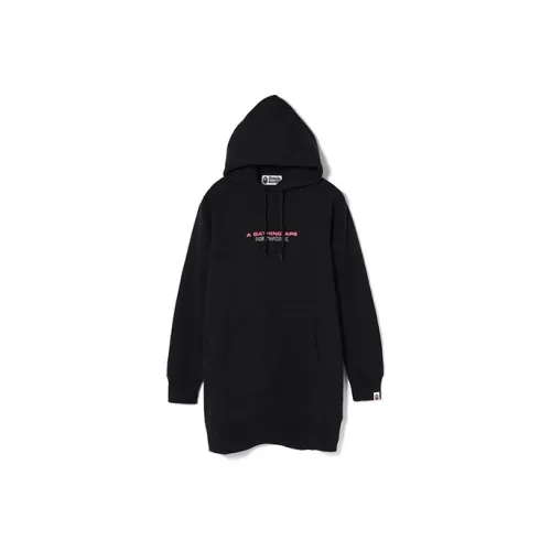 A BATHING APE Long Sleeved Dresses Women's