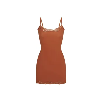 Skims Slip Dresses Women's Bronze