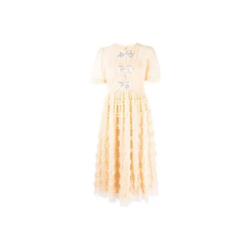 SALONI Short-Sleeved Dresses Women's Yellow