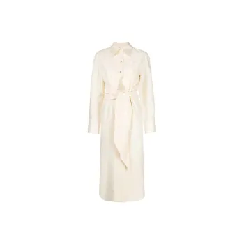 NANUSHKA Long-Sleeved Dresses Women's Beige Yellow