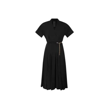 MaxMara Studio Short-Sleeved Dresses Women's Black