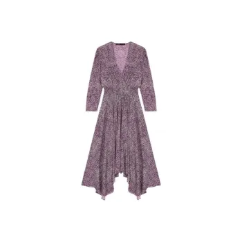 Maje Long Sleeved Dresses Women's Purple