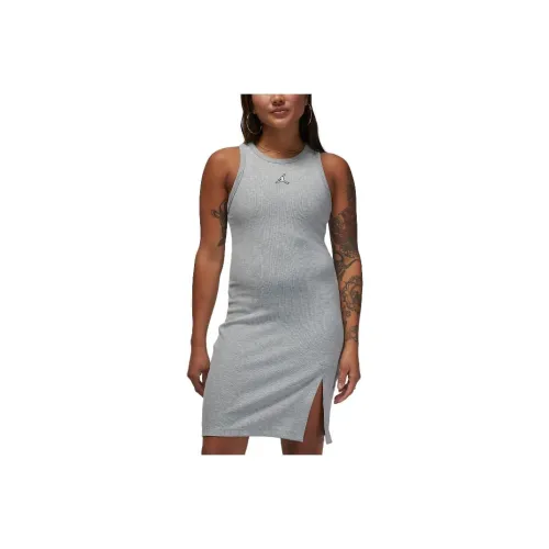 JORDAN Sleeveless Dresses Women's Light Gray