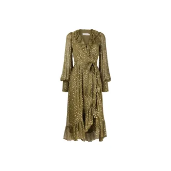 Zimmermann Long-Sleeved Dresses Women's Green