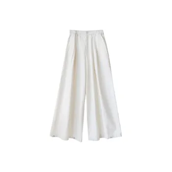 DEER AND FLYER Wide Leg Jeans Women's Cloud White