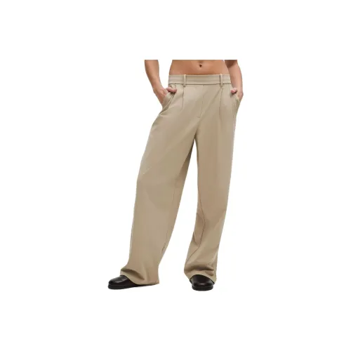 Lululemon High RiseLuxtreme™ Daydrift Casual Pants 35' Women's Light And Translucent Oak Wood Color