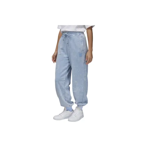 Jordan Knitted Sports Pants Women's Blue Gray