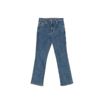 KHAITE Vivian Cropped Jeans