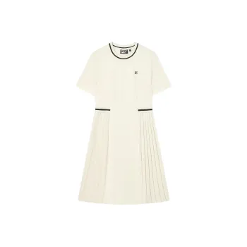 FILA Short Sleeved Dresses Women's Yellow