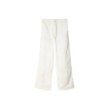 CECILIE BAHNSEN Double knee Straight leg Cotton Trousers