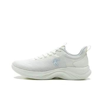 QIAODAN Slip Resistant, Abrasion Resistant, Breathable Low Top Casual City Commute Running Shoes Men's Misty Yarn Blue