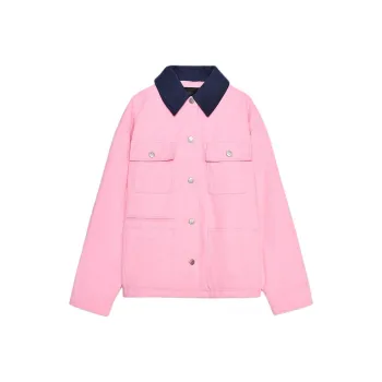 ZARA Puffer Jacket Women's Medium Pink