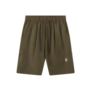 VOLCOM SS25 Casual Shorts Unisex Army Green