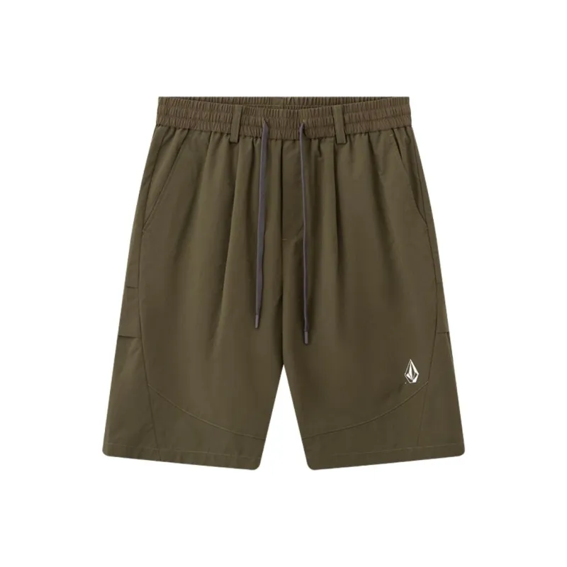 VOLCOM SS25 Casual Shorts Unisex Army Green-0