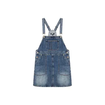 DKNY Sleeveless Dresses Women's Medium Denim Blue