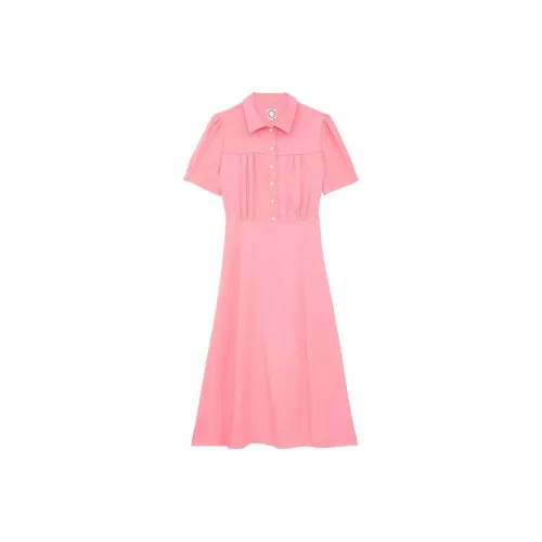 INES DE LA FRESSANGE Short Sleeved Dress Women's Pink
