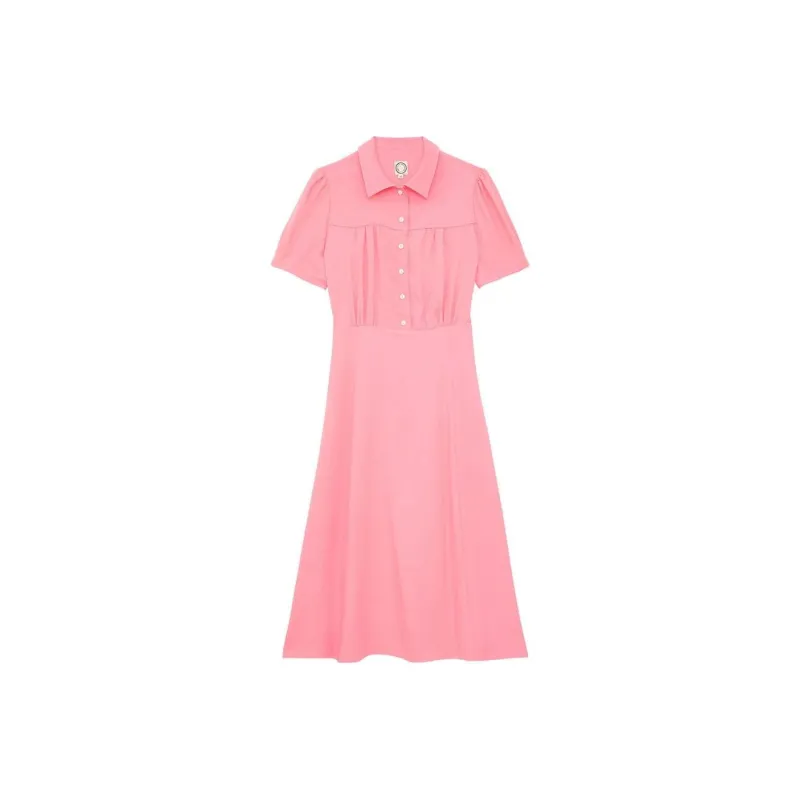INES DE LA FRESSANGE Short Sleeved Dress Women's Pink-0