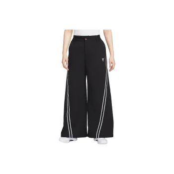 Nike Dri Fit SS25 Casual Pants Women's Black/White