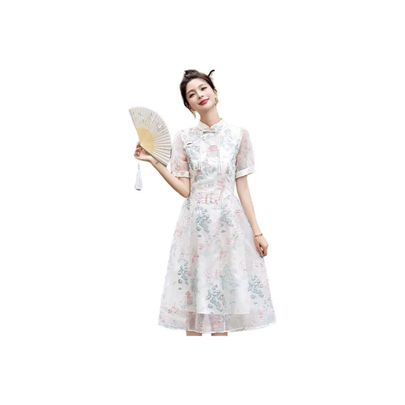 La Chapelle Short Sleeved Dress Women's-0