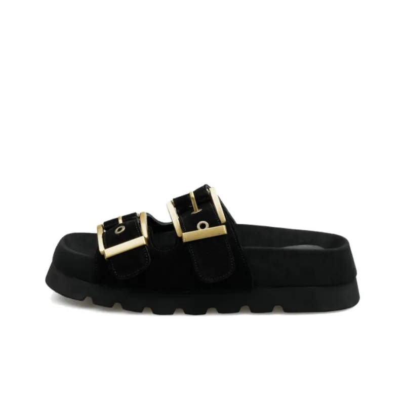 Schilling Stitching Slip Resistant Slide Slippers Women's-4