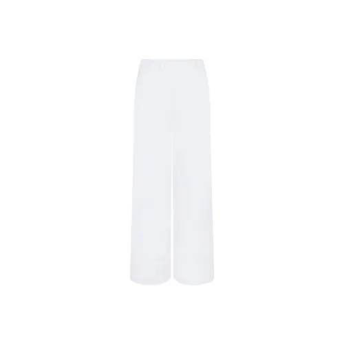 Khy SS24 DROP 007 Poplin Low Rise Trouser Casual Pants Women's White/White