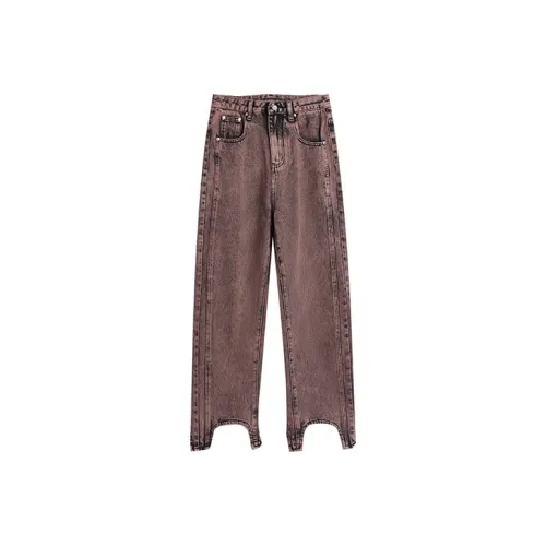 WOWI Jeans Women's Vintage Brown
