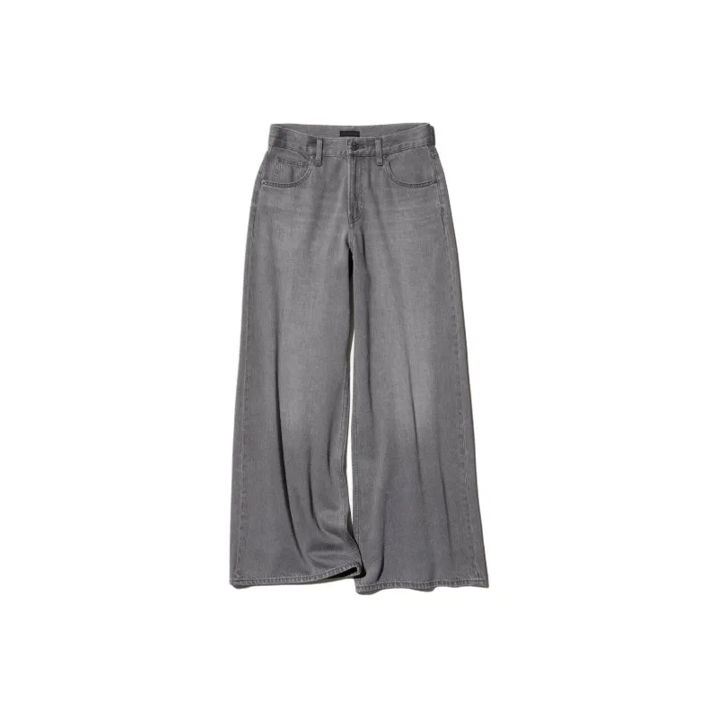 UNIQLO Jeans Women's Lead Gray-0