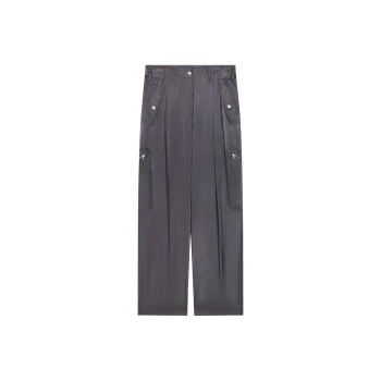 DRIES VAN NOTEN Viscose Workwear Pants 'Raf'