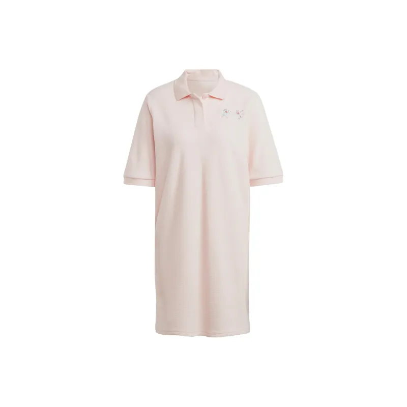 Adidas Originals Cherry Blossom Limited Series Short Sleeved Dress Women's Ice Crystal Pink-0
