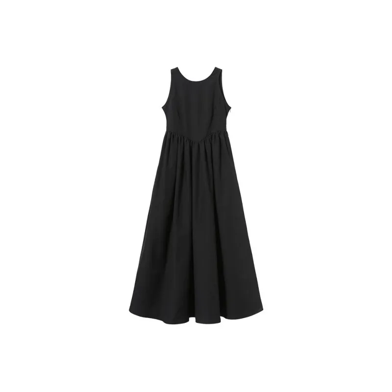 ATTEMPT Sleeveless Dresses Women's Black-0