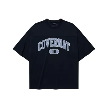 COVERNAT SS25 T Shirt Unisex Dark Marine Blue