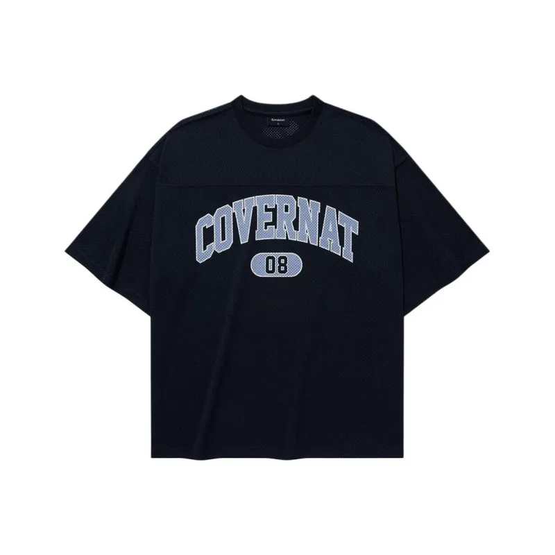 COVERNAT SS25 T Shirt Unisex Dark Marine Blue-0