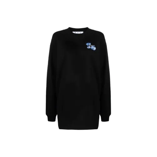 OFF-WHITE FW21 Long-Sleeved Dresses Women's Black