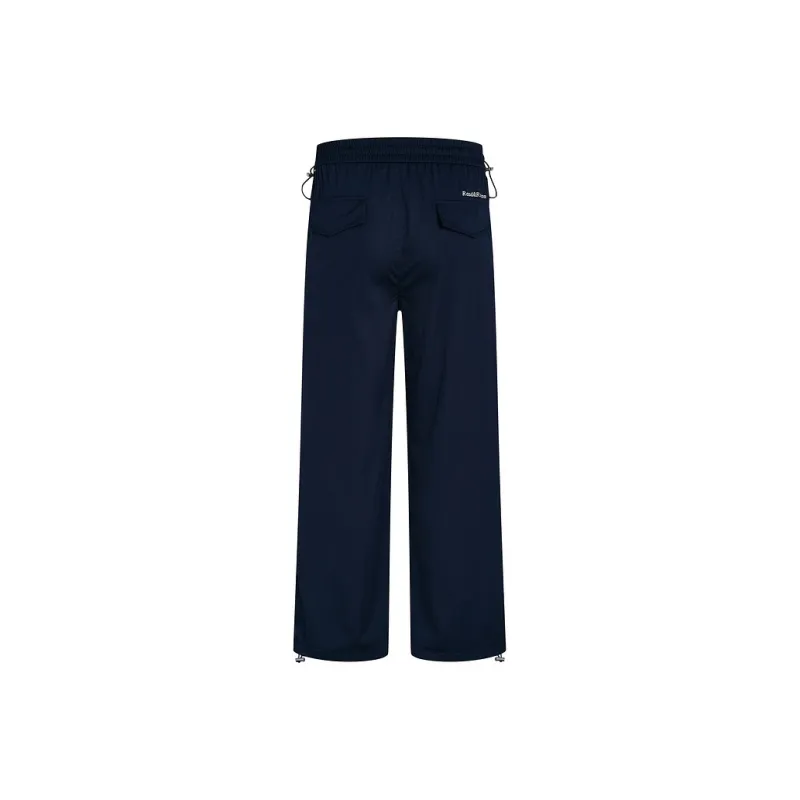 YUZHAOLIN Korean Style High Rise Slimming Elastic Cuff Casual Pants Unisex-0