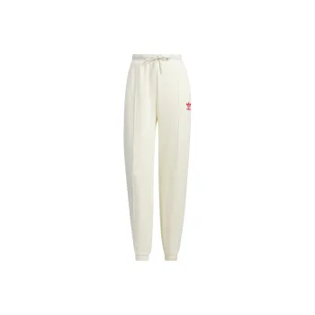 Adidas Originals FEIFEI RUAN CO BRANDED MODEL Knitted Sports Pants Women's White
