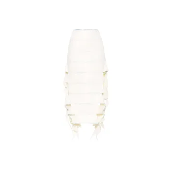 YProject SS24 Denim Long Skirts Women's Ivory